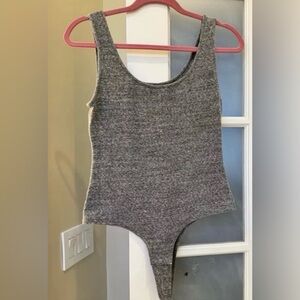 Madewell Scoop Neck Thong Tank Bodysuit